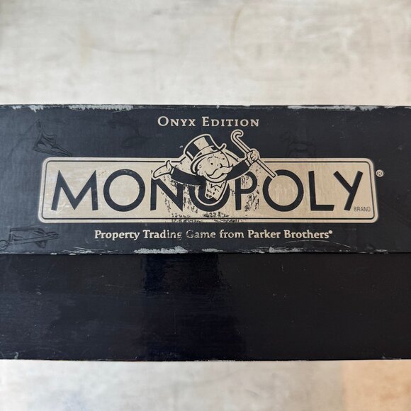 Monopoly Onyx Deluxe Edition (Limited Edition / Rare)  -- Complete Set - Picture 5 of 7